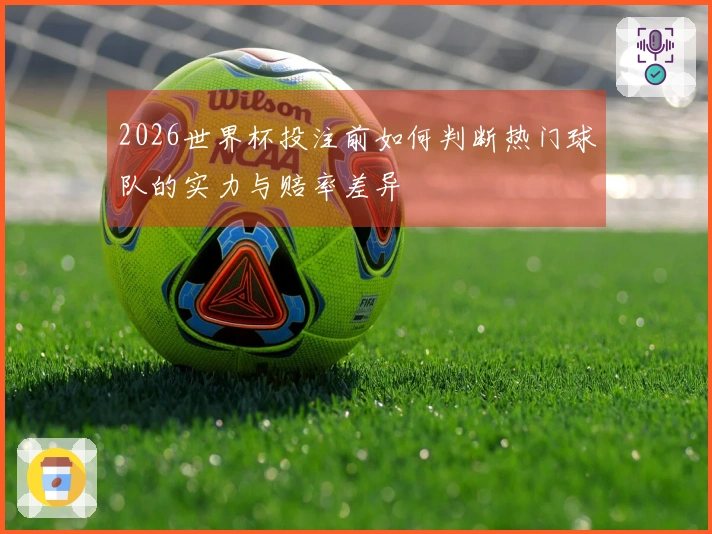 2026世界杯投注前如何判断热门球队的实力与赔率差异